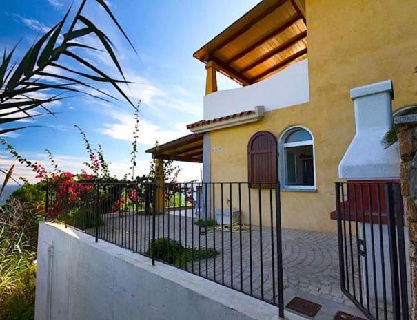 Magnificent Villa: Super Panoramic Costa Rei Kültér fotó