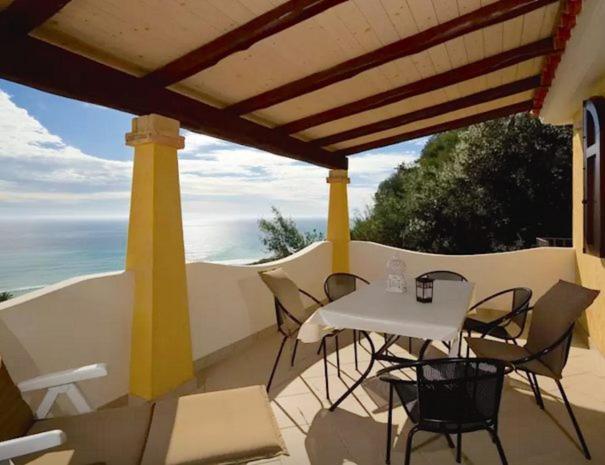 Magnificent Villa: Super Panoramic Costa Rei Kültér fotó