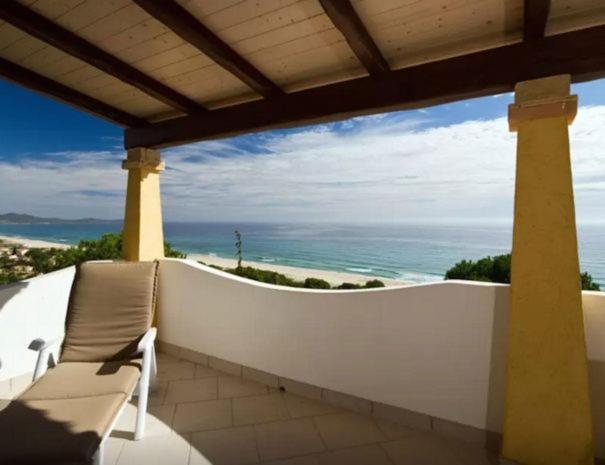 Magnificent Villa: Super Panoramic Costa Rei Kültér fotó